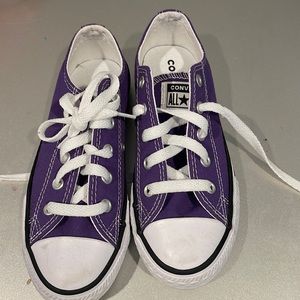 Kids Converse Purple